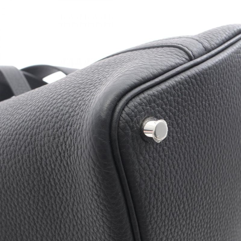 Hermes Handbag Picotin Lock PM Black Leather — view 7