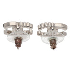 Chanel Abd478 Coco Mark Rhinestone Earrings — view 3