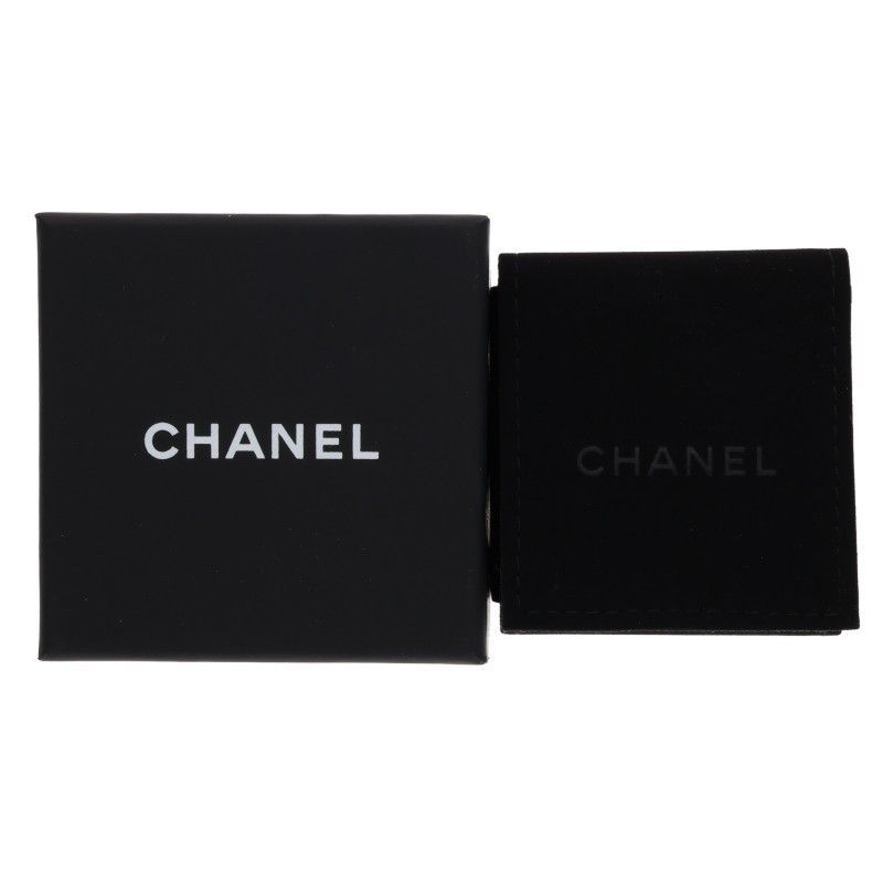 Chanel Abd478 Coco Mark Rhinestone Earrings — view 6