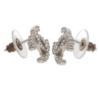 Chanel Abd478 Coco Mark Rhinestone Earrings — view 5