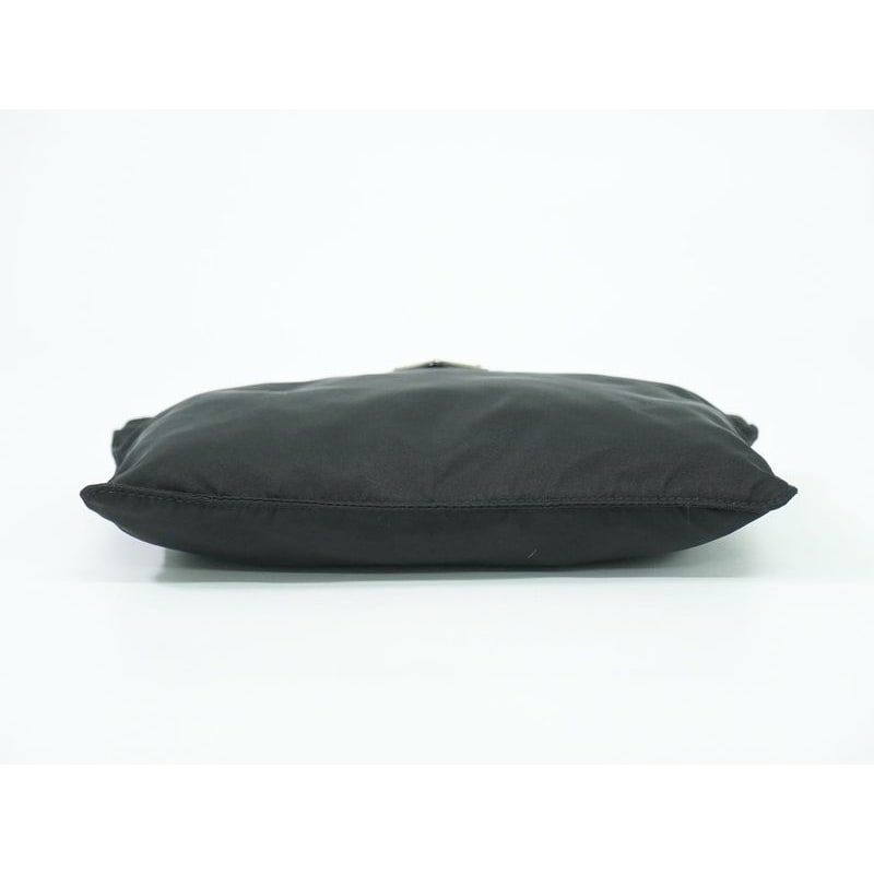 Prada Nylon Pouch Accessory Case Black Miscellaneous Goods — view 4