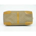 Gucci Vintage Micro GG Mini Boston Bag Handbag Brown — view 4