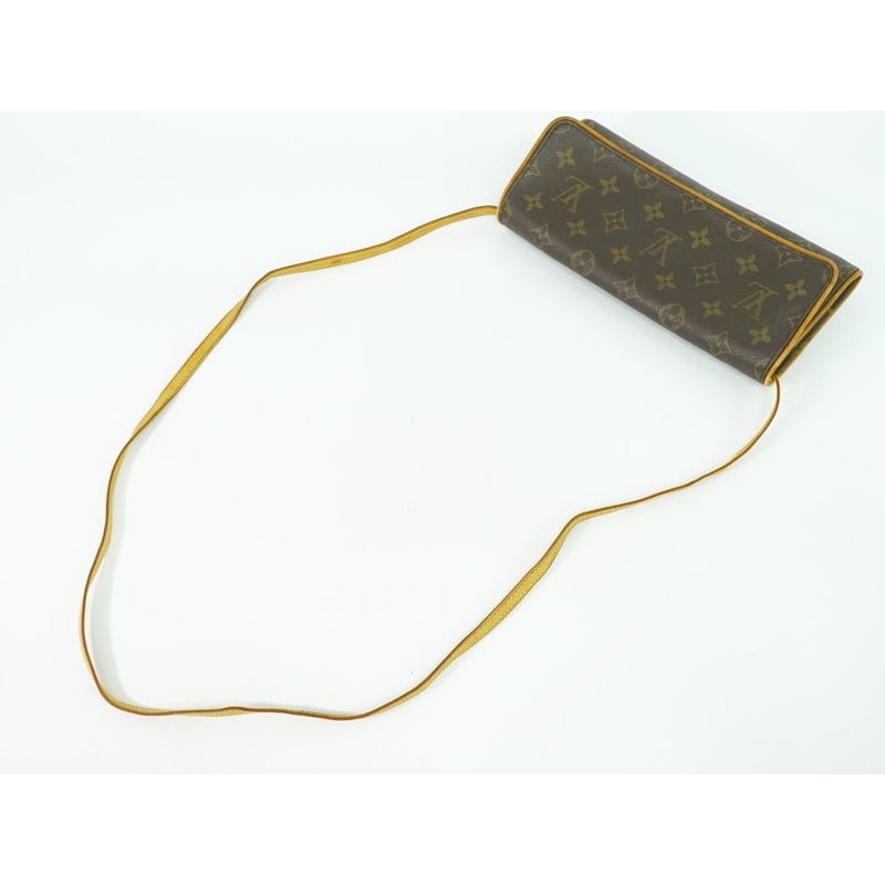 Louis Vuitton Pochette Twin GM Monogram 2-Way Shoulder Bag Clutch — view 6