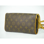 Louis Vuitton Pochette Twin GM Monogram 2-Way Shoulder Bag Clutch — view 3