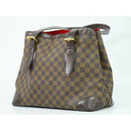 Louis Vuitton Hampstead MM Damier Ebene Tote Bag Handbag Brown — view 3