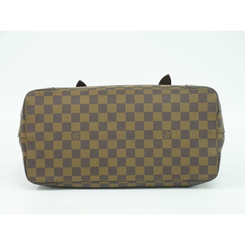 Louis Vuitton Hampstead MM Damier Ebene Tote Bag Handbag Brown — view 4