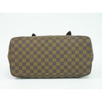 Louis Vuitton Hampstead MM Damier Ebene Tote Bag Handbag Brown — view 4