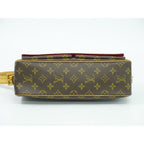 Louis Vuitton Cite MM Monogram Shoulder Bag Handbag Brown — view 5