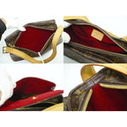 Louis Vuitton Cite MM Monogram Shoulder Bag Handbag Brown — view 9