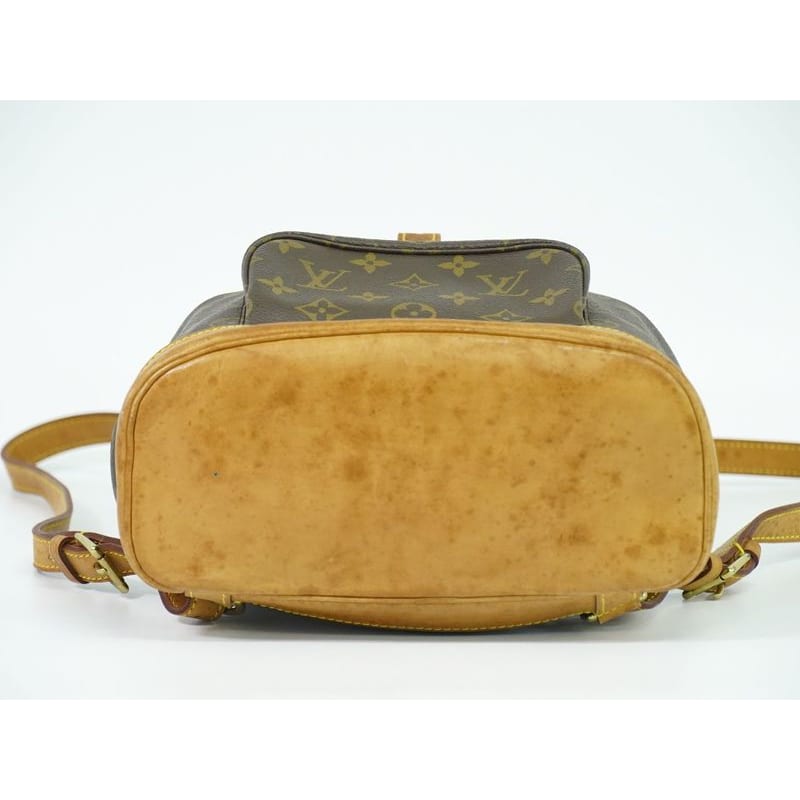 Louis Vuitton Montsouris MM Rucksack Sac Backpack Monogram Brown — view 4