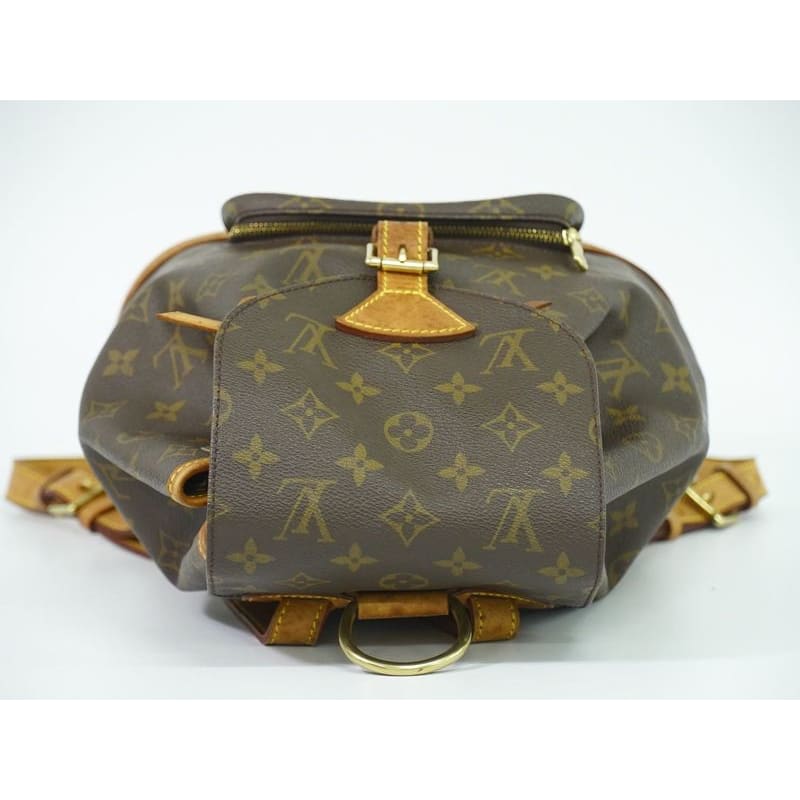 Louis Vuitton Montsouris MM Rucksack Sac Backpack Monogram Brown — view 6
