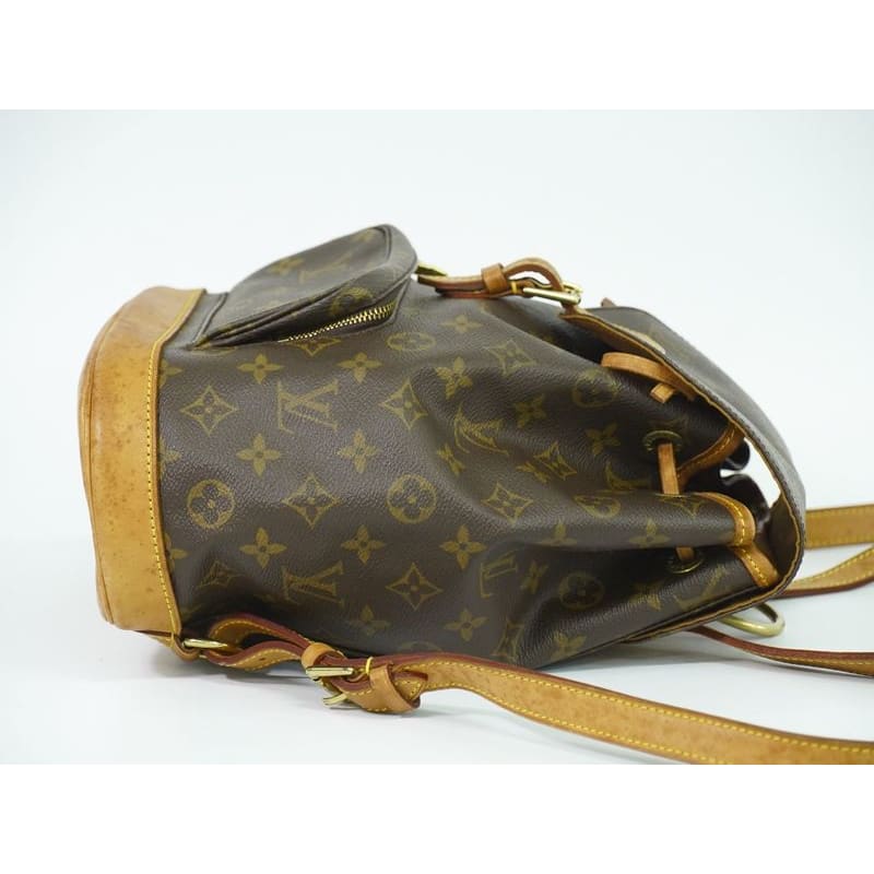 Louis Vuitton Montsouris MM Rucksack Sac Backpack Monogram Brown — view 5