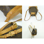 Louis Vuitton Montsouris MM Rucksack Sac Backpack Monogram Brown — view 7