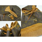 Louis Vuitton Montsouris MM Rucksack Sac Backpack Monogram Brown — view 8