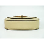 Gucci Bamboo Handbag Leather Beige Bag — view 4