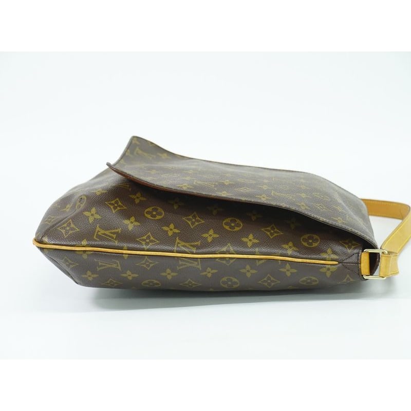 Louis Vuitton Musette Monogram Shoulder Bag Pochette Brown — view 5