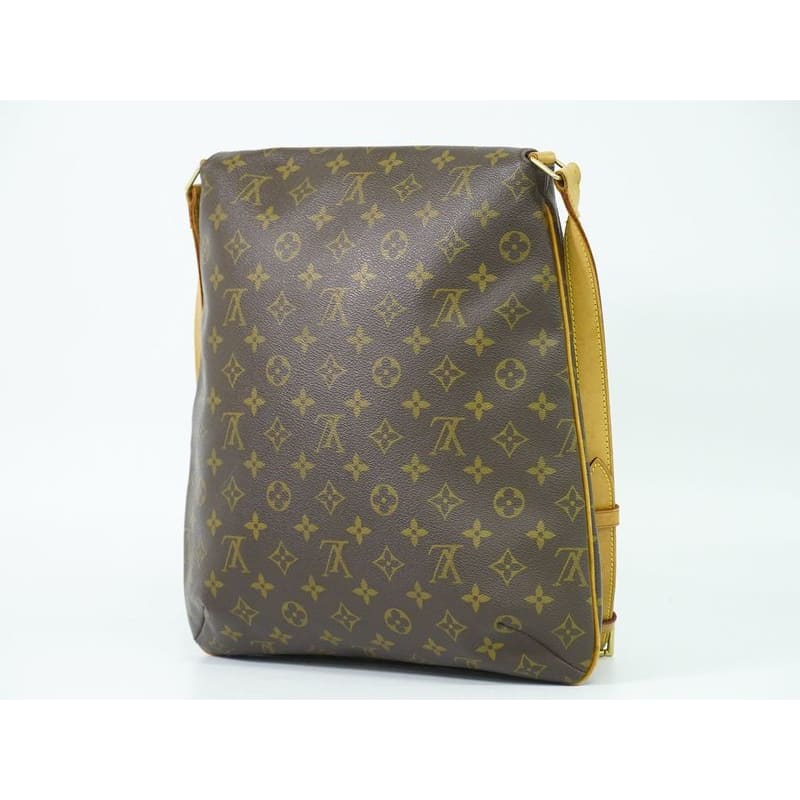 Louis Vuitton Musette Monogram Shoulder Bag Pochette Brown — view 3