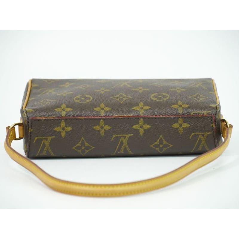 Louis Vuitton Recital Monogram Handbag Brown — view 6
