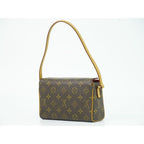 Louis Vuitton Recital Monogram Handbag Brown — view 3