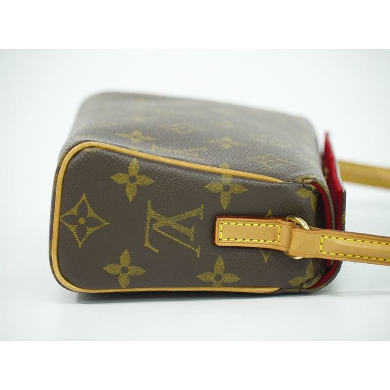 Louis Vuitton Recital Monogram Handbag Brown — view 5