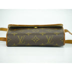 Louis Vuitton Pochette Florentine Monogram Waist Pouch Brown — view 4