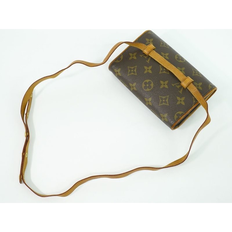 Louis Vuitton Pochette Florentine Monogram Waist Pouch Brown — view 6