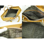 Christian Dior Lady Cannage 2WAY Shoulder Bag Handbag Patent — view 9