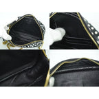 Saint Laurent Lou Lou Tassel Dot Chain Shoulder Bag Pochette Leather — view 9