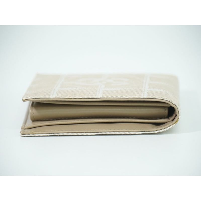 Chanel Coco Mark New Travel Line Bifold Wallet Compact Canvas — view 5