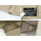 Chanel Coco Mark New Travel Line Bifold Wallet Compact Canvas — view 9