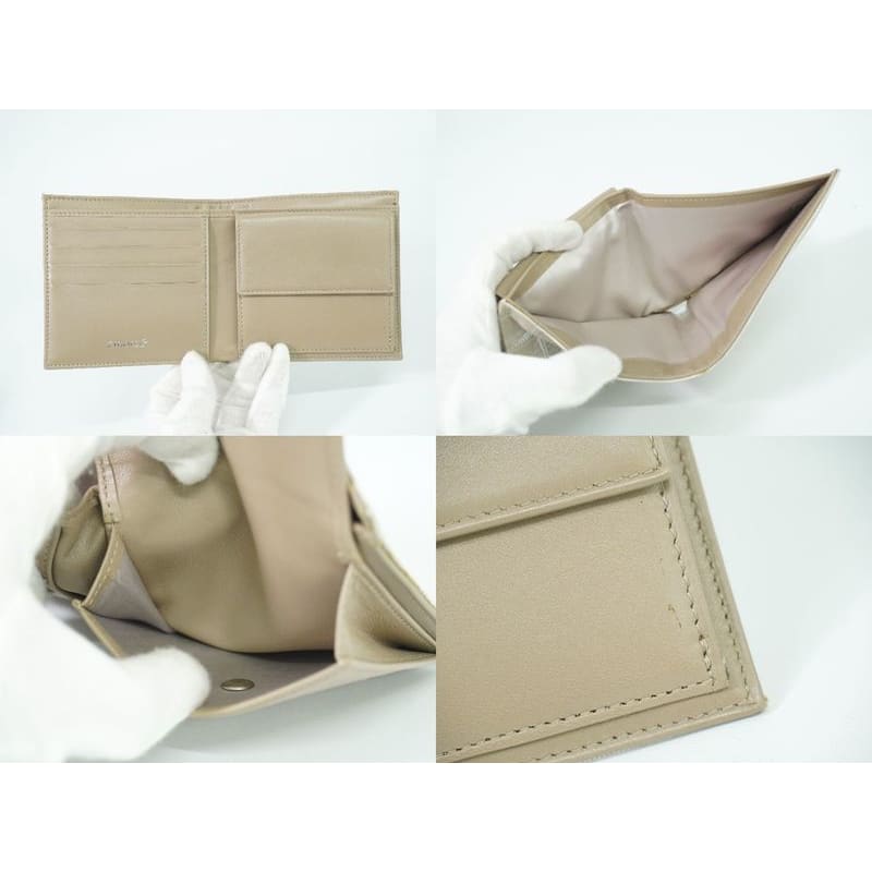Chanel Coco Mark New Travel Line Bifold Wallet Compact Canvas — view 8