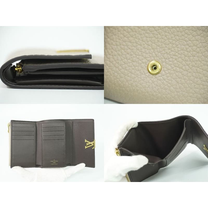 Louis Vuitton Portefeuille Capucines Taurillon Leather Fold Wallet — view 7