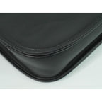Gucci Interlocking G Vintage Shoulder Bag Pochette Leather Black — view 5