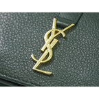 Saint Laurent Origami Tiny Trifold Folding Wallet Compact — view 7