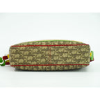 Christian Dior Trotter Rasta Shoulder Bag Pochette Brown Multicolo — view 4