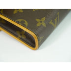 Louis Vuitton Pochette Florentine Monogram Waist Pouch Brown — view 5
