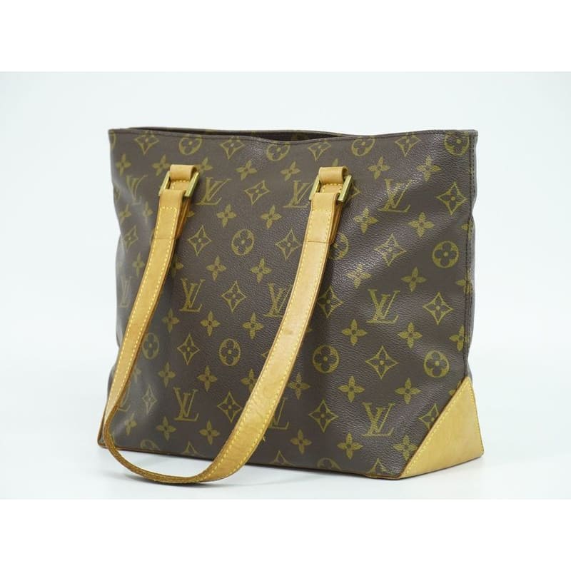 Louis Vuitton Cabas Piano Monogram Tote Bag Brown — view 3