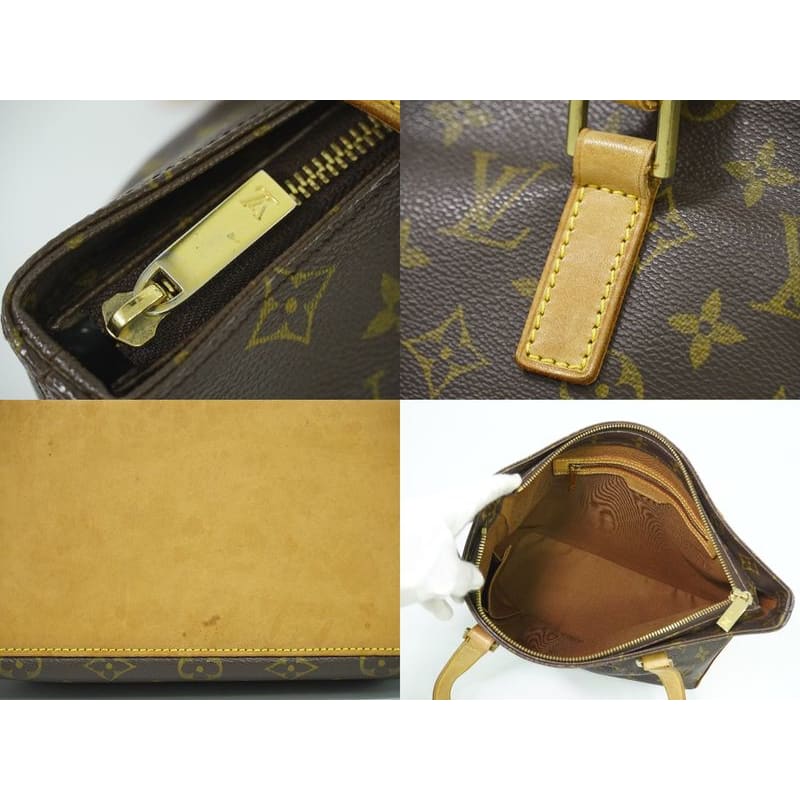 Louis Vuitton Cabas Piano Monogram Tote Bag Brown — view 8