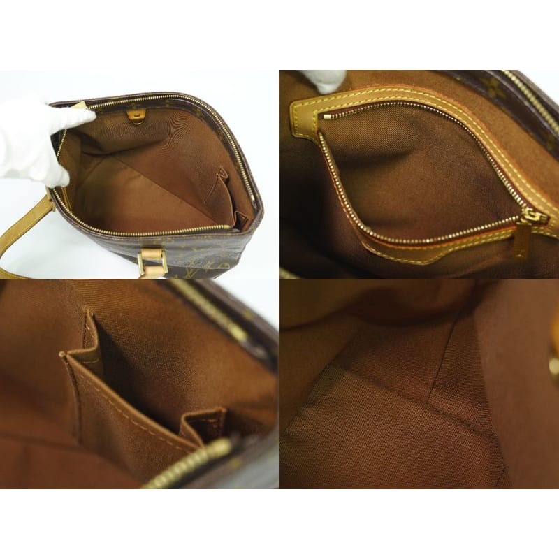 Louis Vuitton Cabas Piano Monogram Tote Bag Brown — view 9