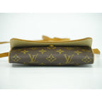 Louis Vuitton Pochette Twin PM Monogram 2-Way Shoulder Bag Brown — view 4