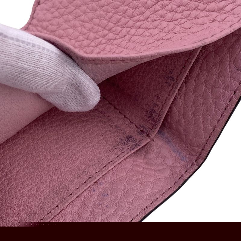 Fendi Compact Wallet Trifold Beige — view 8
