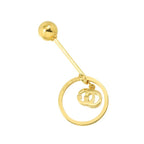 Gucci GG Running Swing Earrings 18K YG Yellow Gold 750 one Ear Only — view 5