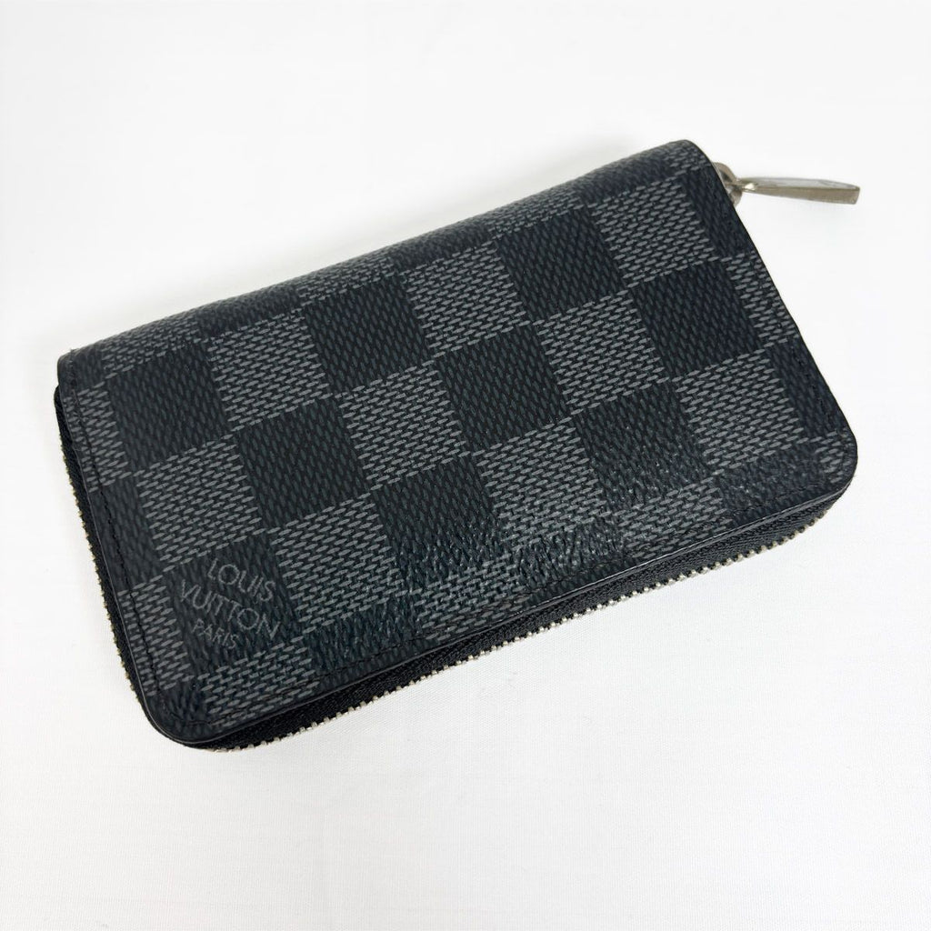 Louis Vuitton Damier Graphite Zippy Coin Purse — view 2
