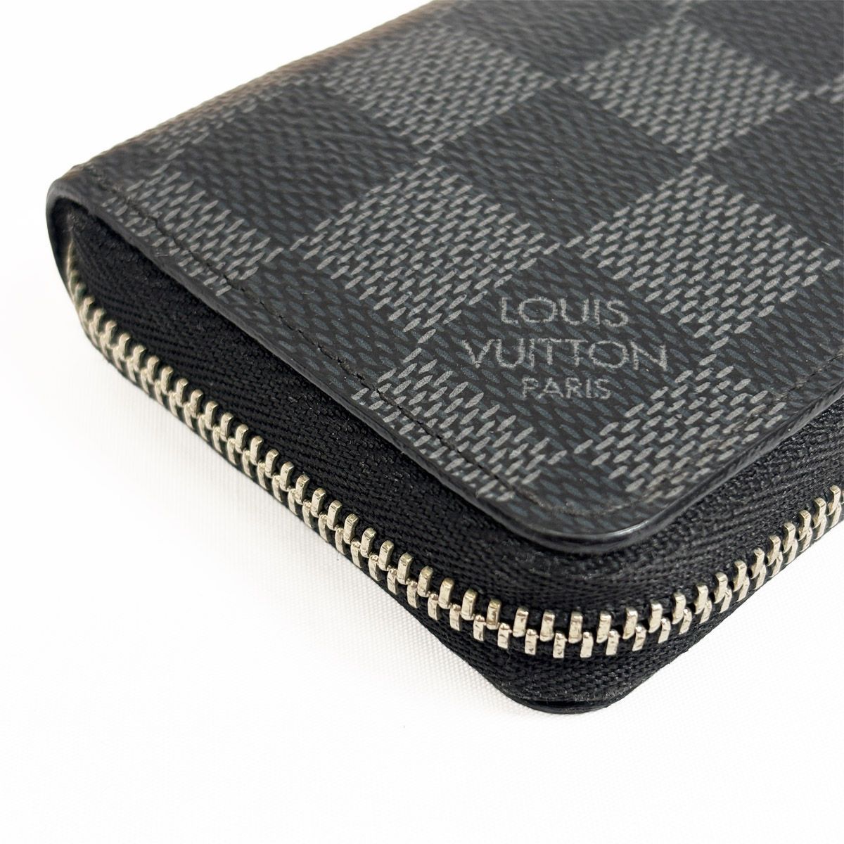 Louis Vuitton Damier Graphite Zippy Coin Purse — view 7