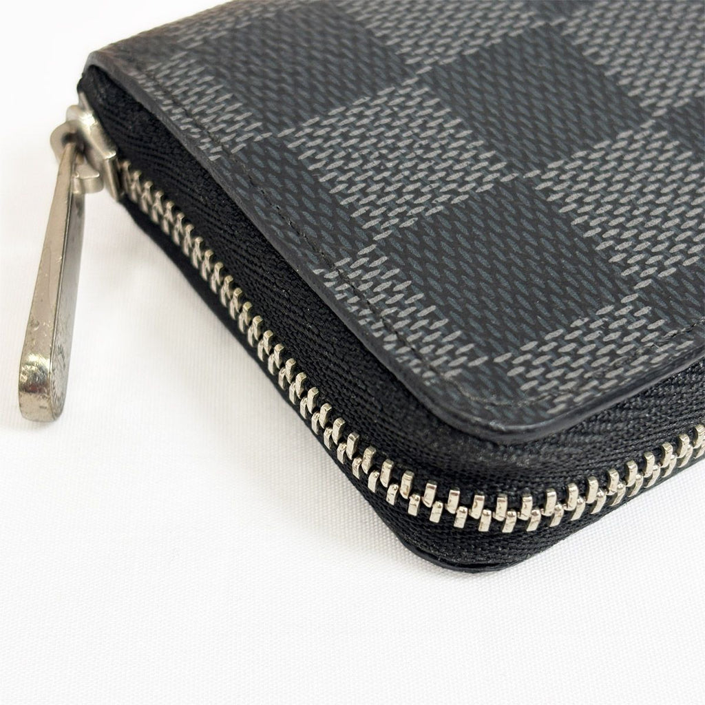 Louis Vuitton Damier Graphite Zippy Coin Purse — view 6