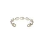 Hermes Enchene Bangle Silver 925 Bracelet Accessories Small Items — view 7
