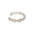 Hermes Enchene Bangle Silver 925 Bracelet Accessories Small Items — view 4