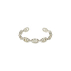 Hermes Enchene Bangle Silver 925 Bracelet Accessories Small Items — view 6