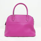 Hermes Bolide 27 Shoulder Bag Hand Rose Purple Swift A Stamp Manufacture — view 3
