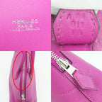 Hermes Bolide 27 Shoulder Bag Hand Rose Purple Swift A Stamp Manufacture — view 7
